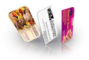 Round Corner Business Cards